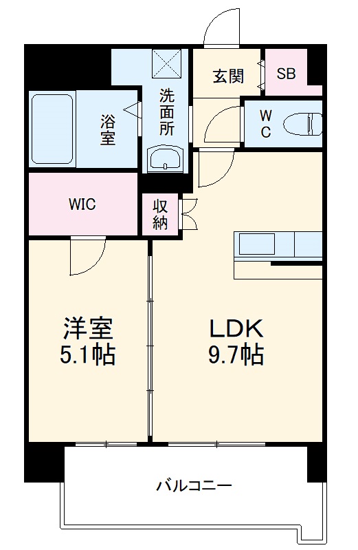 ガーデニアコートの間取り