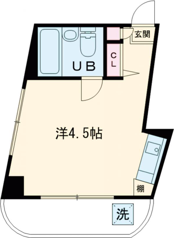 ハイムISOの間取り