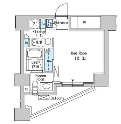 ベルファース目黒の間取り