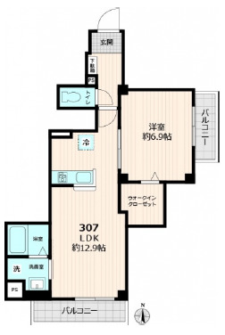 グレースの間取り