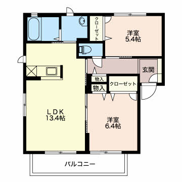 ステラコートの間取り