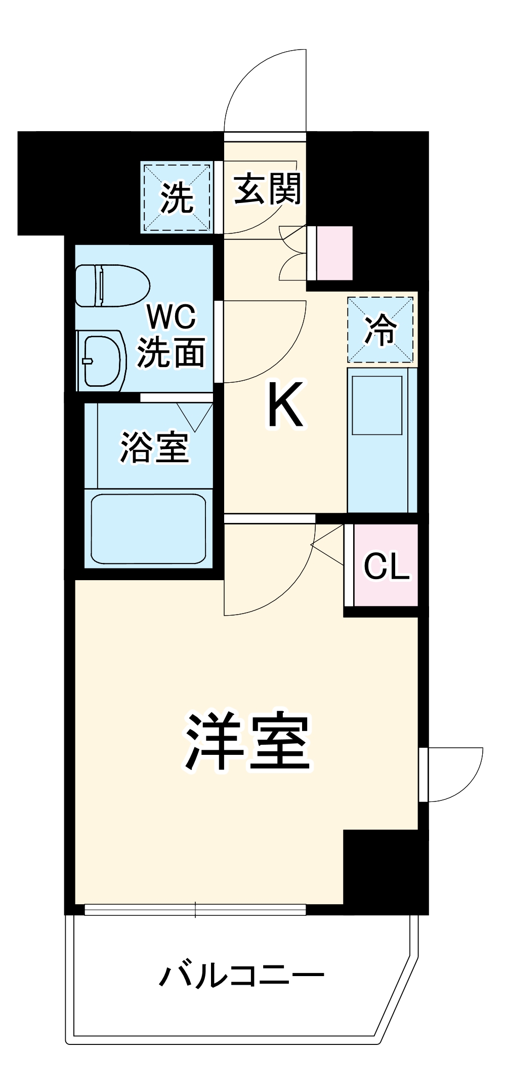 レグゼ梶ヶ谷の間取り