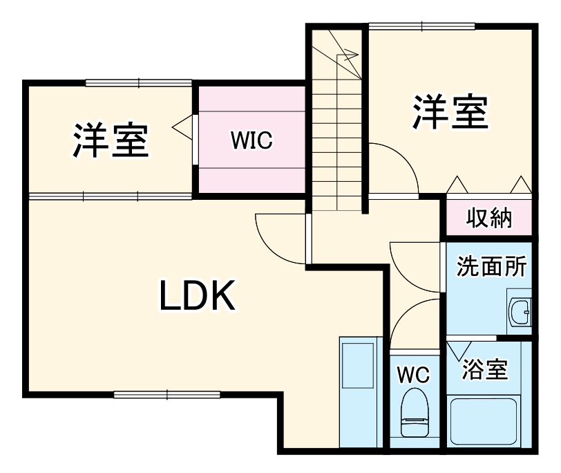 西枇杷島町の間取り