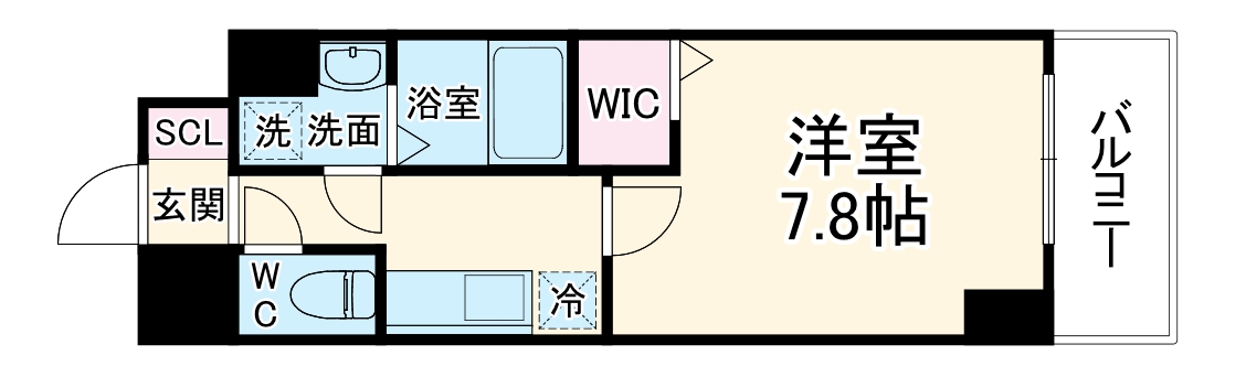 ECORO TOYONAKAの間取り