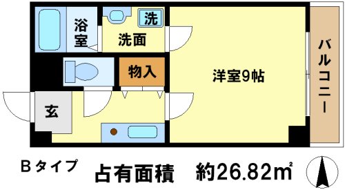 エテルノポッソの間取り