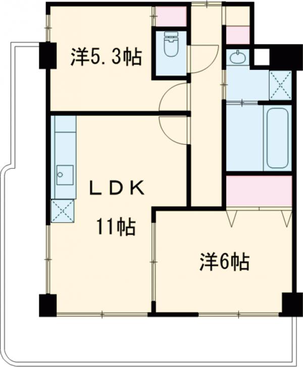 ヴェルドミールの間取り
