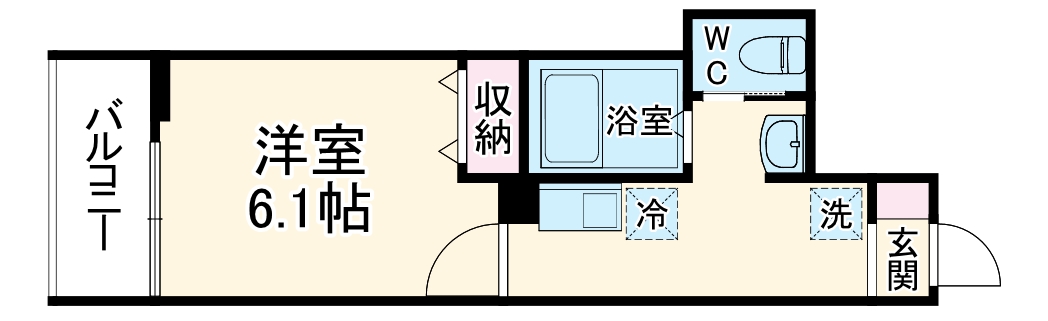 MELDIA東村山の間取り