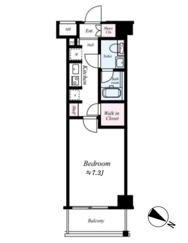 AZEST北赤羽の間取り