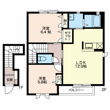 メイハイムの間取り