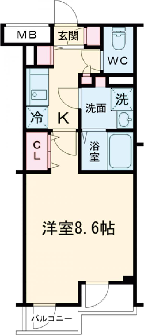 KNOTS東武練馬Sta.の間取り