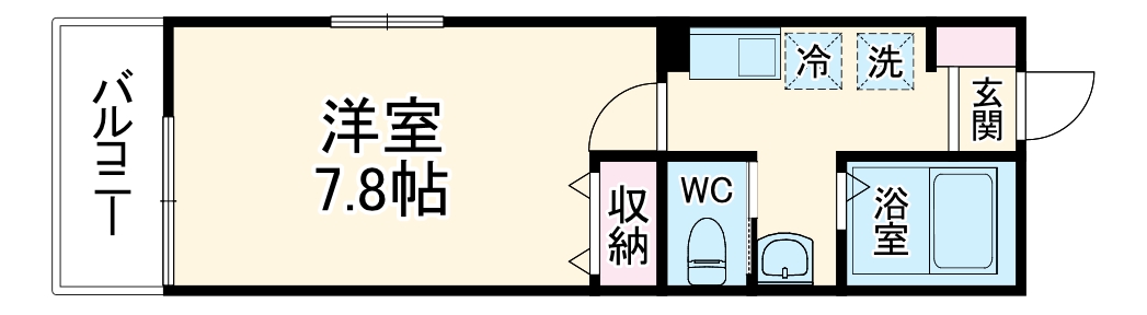 MELDIA東村山の間取り