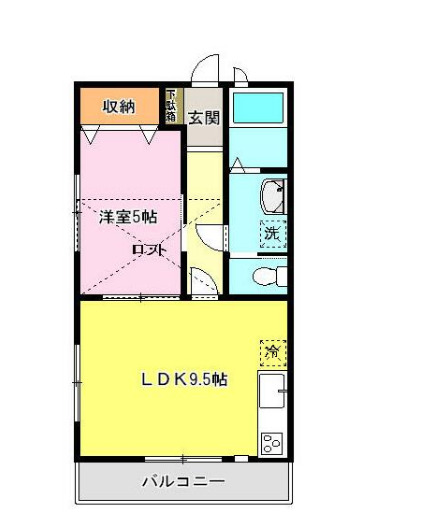 CREAおゆみ野の間取り