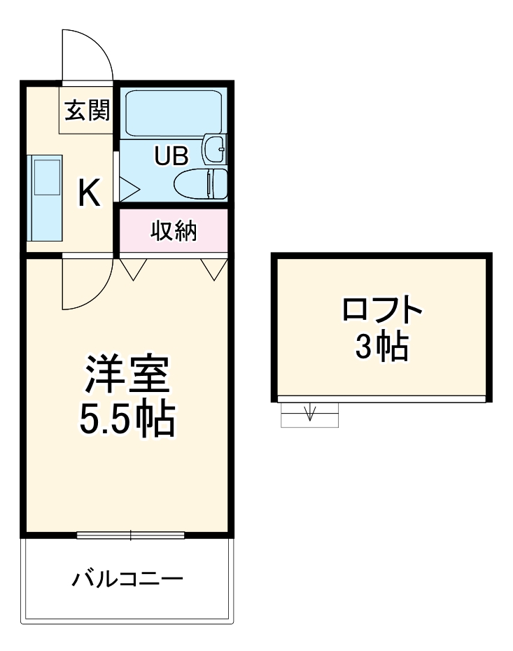 b’CASA東千葉Ⅱre-bornの間取り