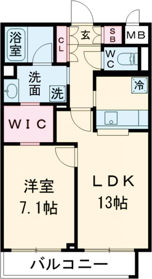 ルミエール中町の間取り