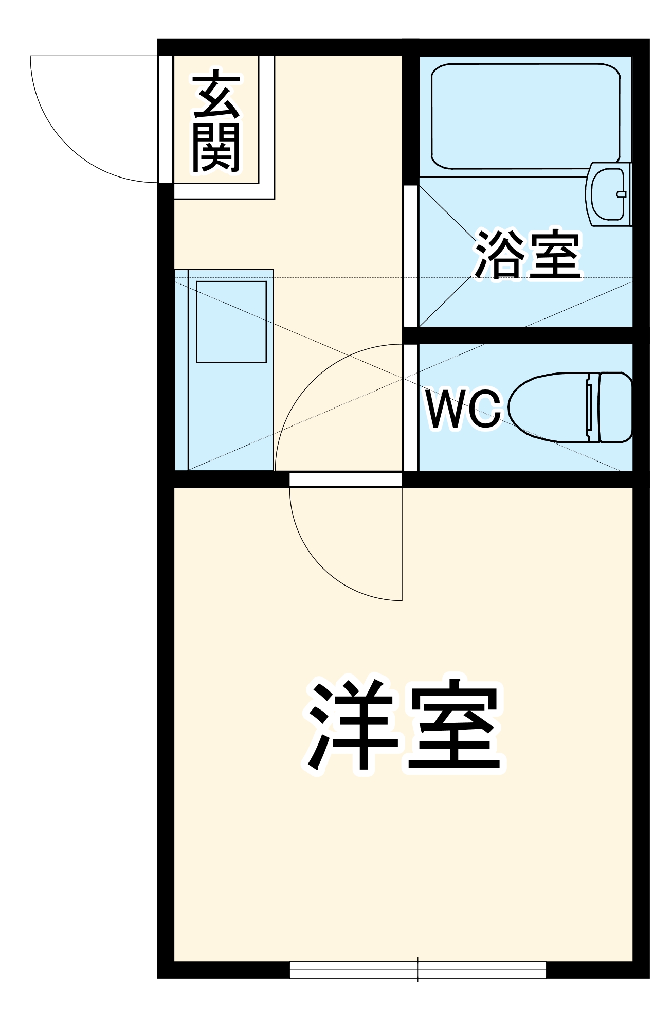 ロッシェル鹿沼台4号棟の間取り