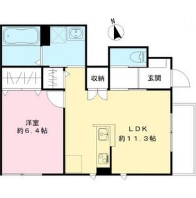 レクシアメゾンⅡの間取り