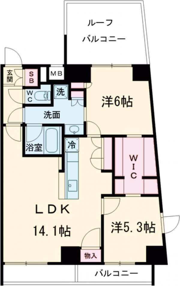 墨田区押上3丁目PJの間取り