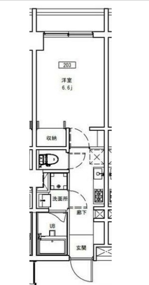 シェドゥーヴル世田谷給田の間取り