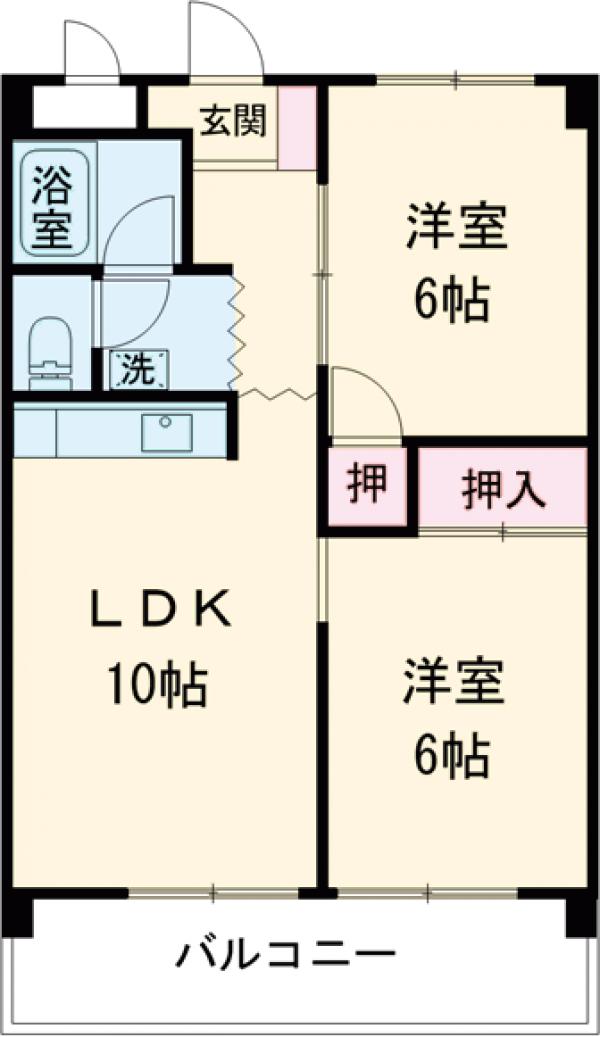 シャルム・K・カーサの間取り