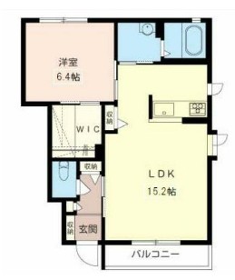 ハイム・フレッサの間取り