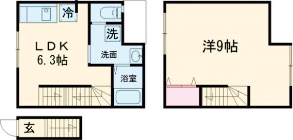 Relation青砥の間取り