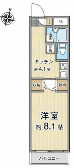 ガーデンヴィラⅡの間取り