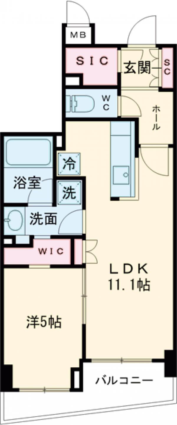ラ・アトレ中板橋Ⅱの間取り