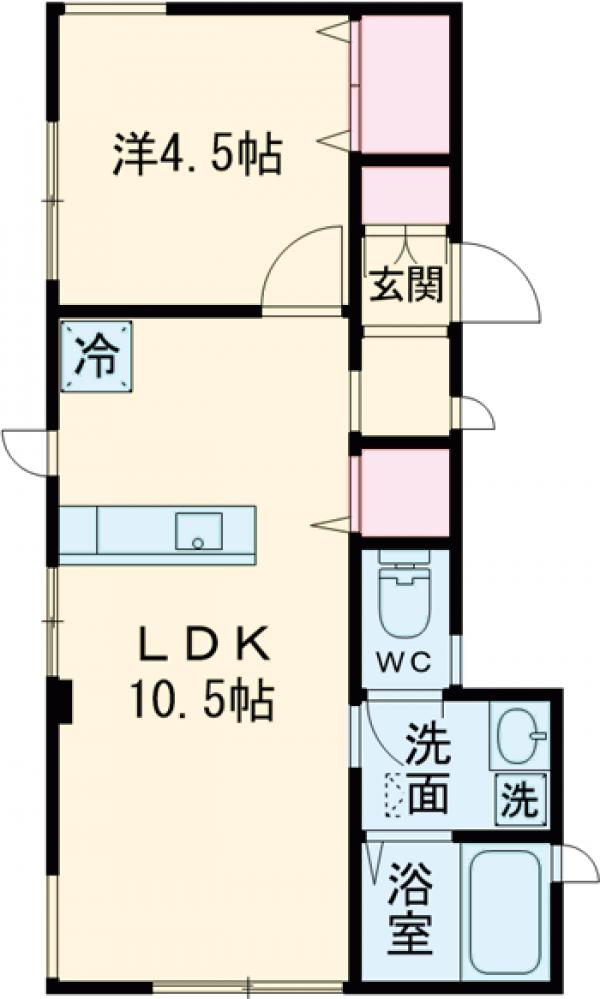 コーポ サンフラワーの間取り