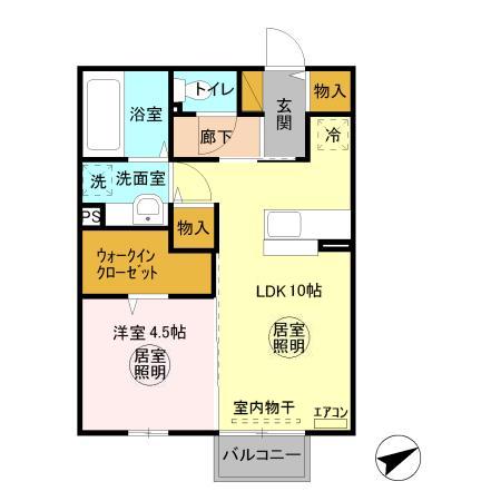 アイリスの間取り