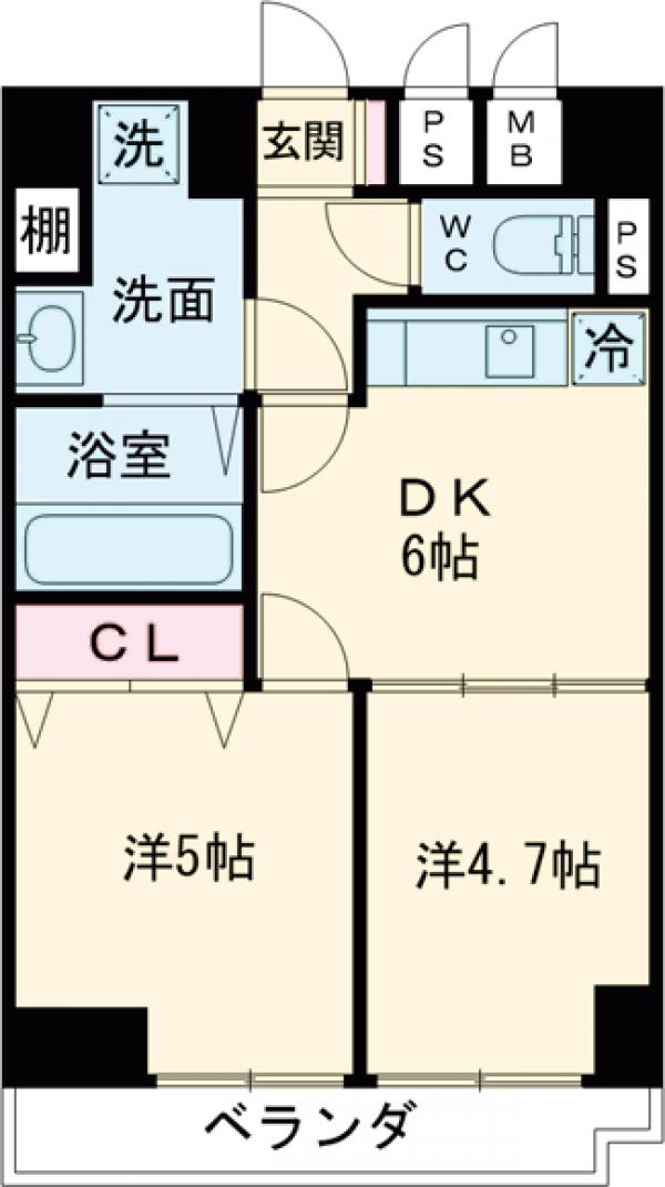 第2ロイヤルシラコの間取り