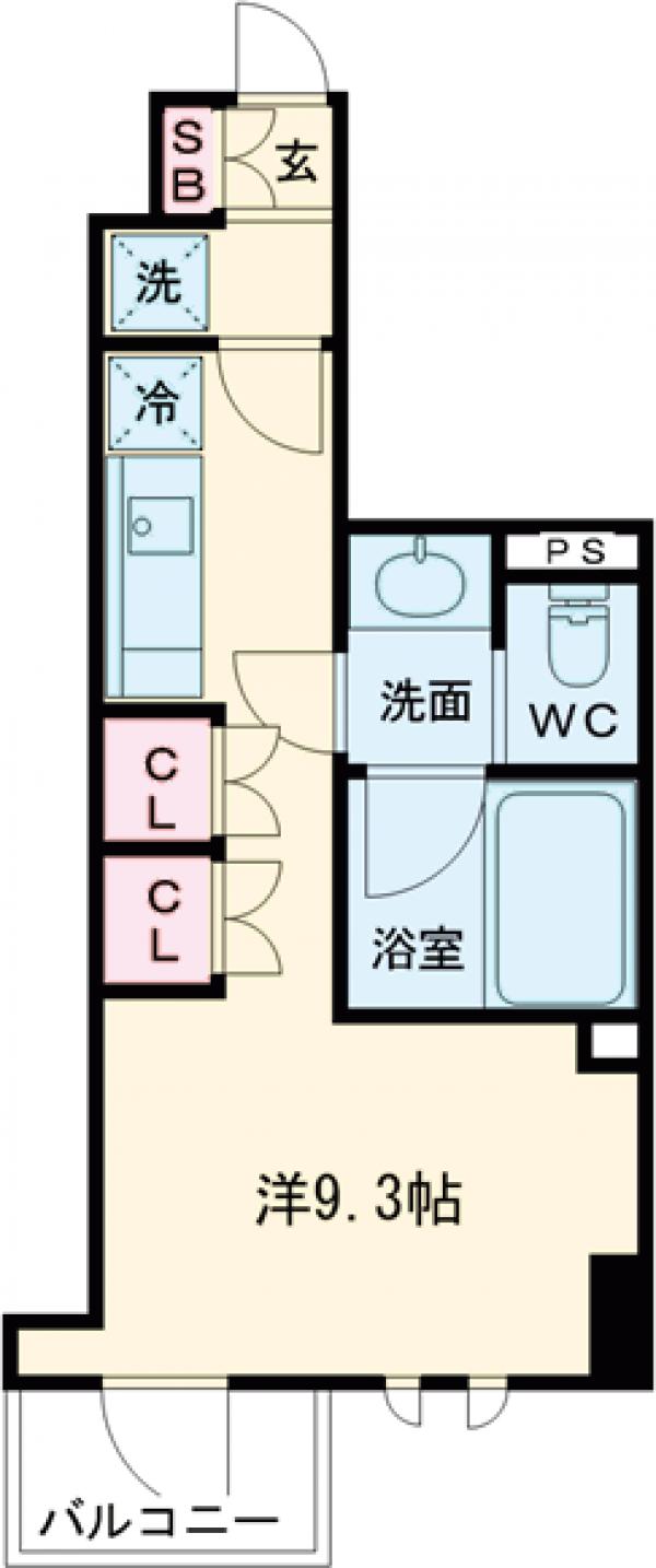 ザ・パークハビオ碑文谷の間取り