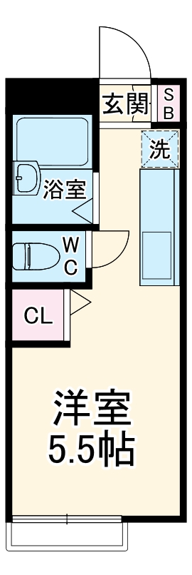 ヴィラ鈴金の間取り