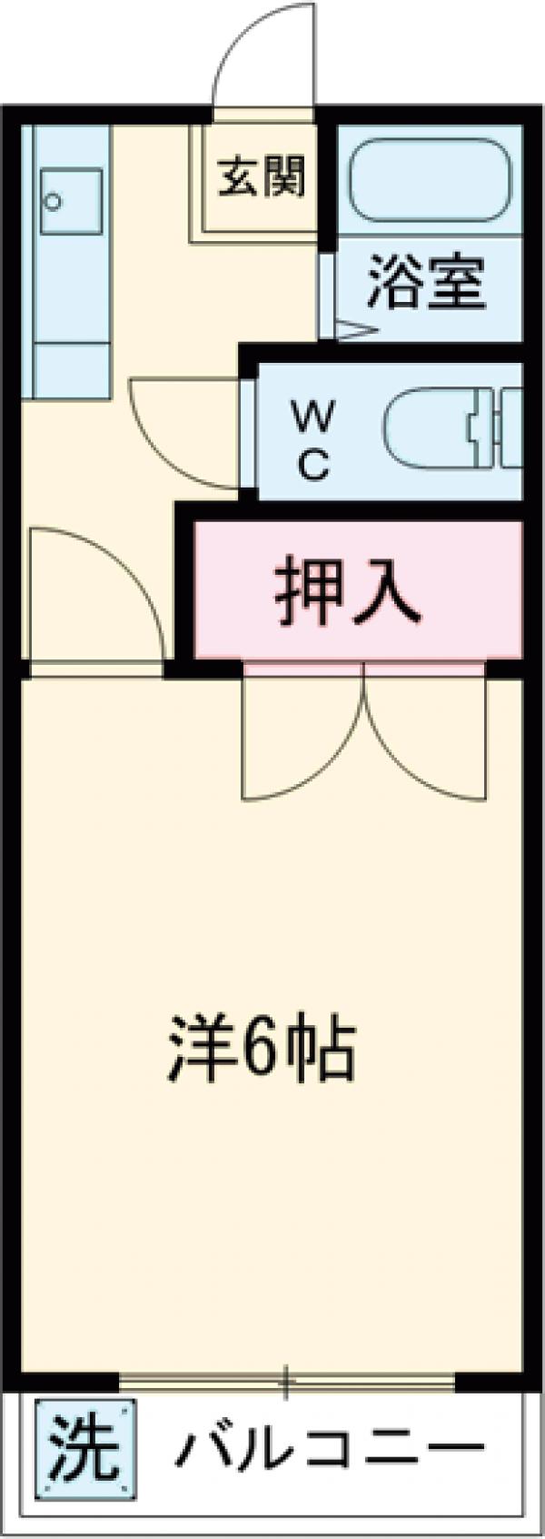 コーポAKIの間取り