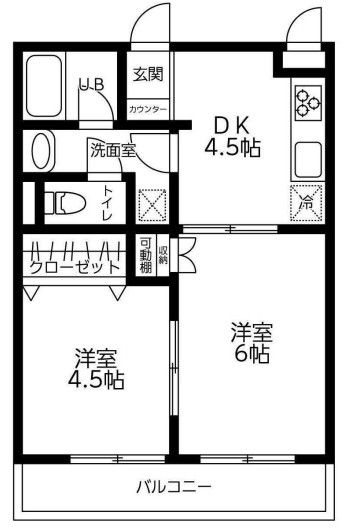 ヒルトップ菊名の間取り