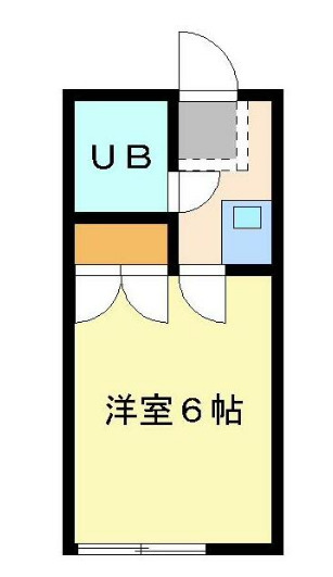 SKハイツ第6の間取り