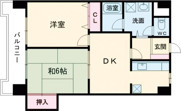 ベイサイド小戸の間取り