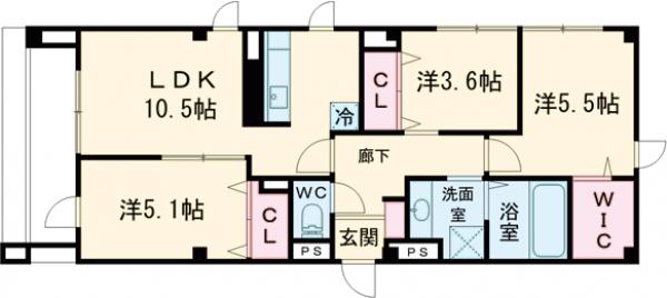 Jo’s Residence 高田馬場の間取り