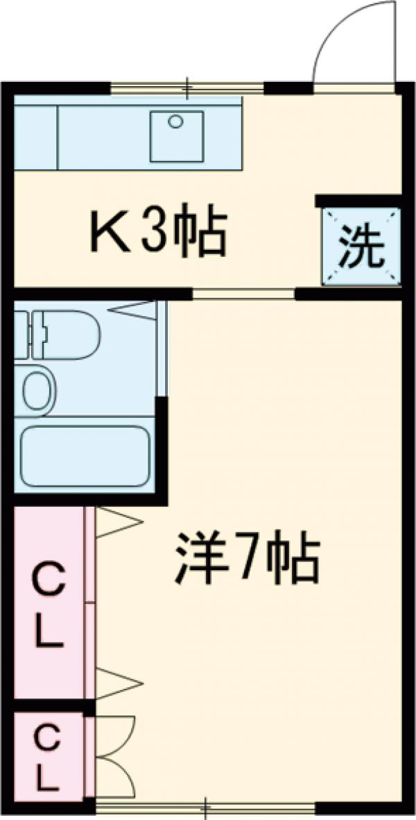 メゾン日東の間取り