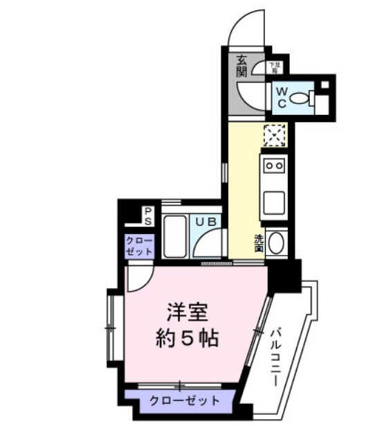 レジディア恵比寿Ⅲの間取り