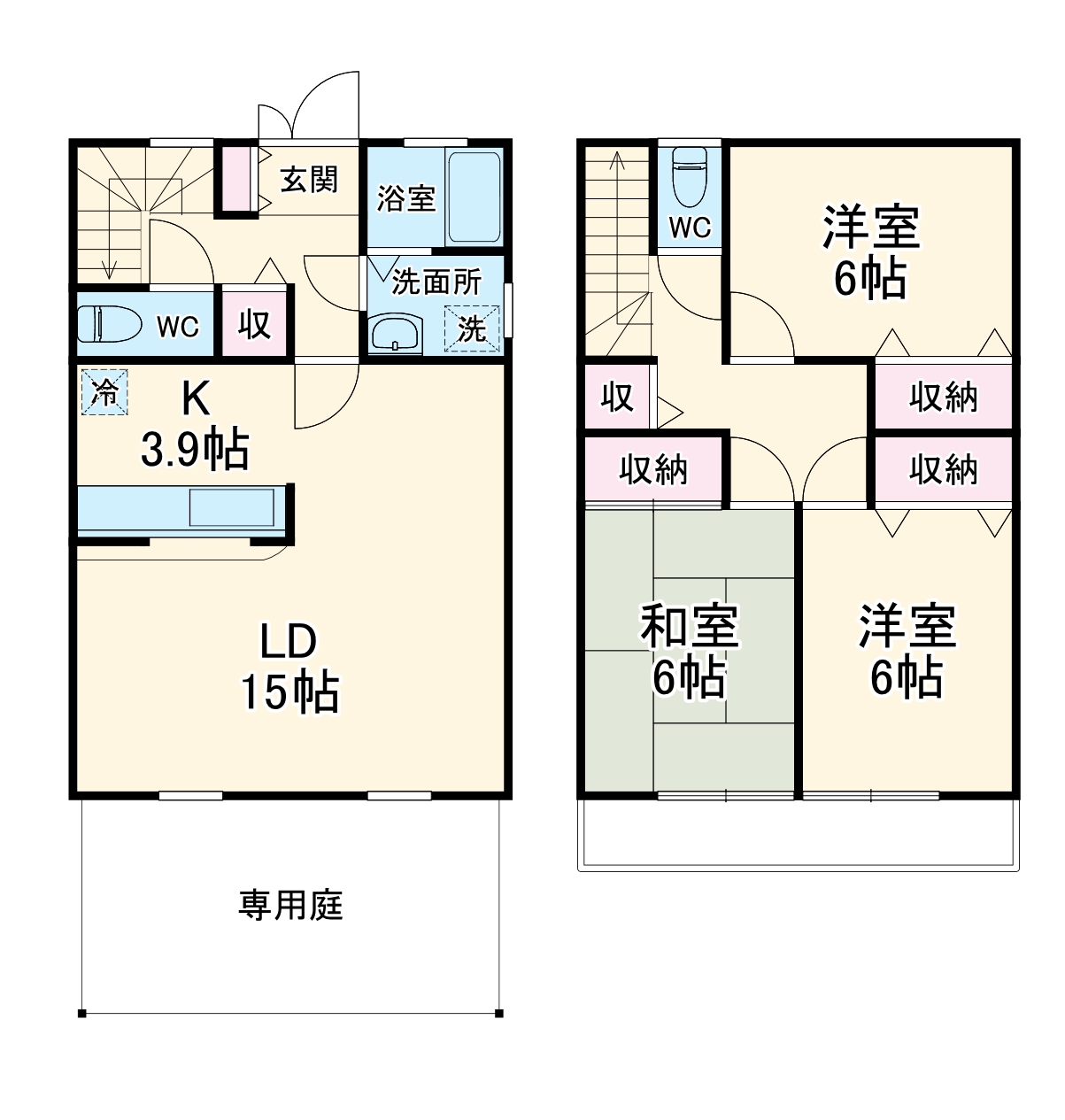 ガーデンホームズ小机1の間取り
