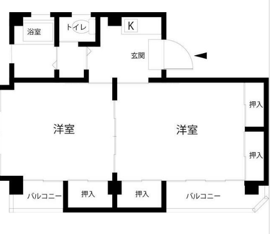 メゾン・ド・ジュンの間取り