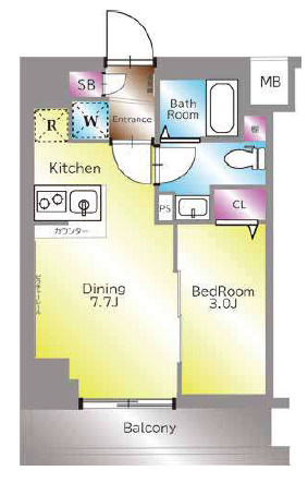 アイル イマージュ押上イーストの間取り