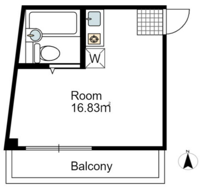 ベルハイツ入間の間取り