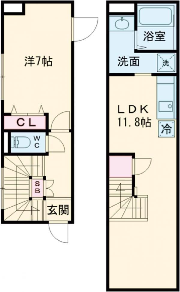 ザ・レジデンス駒沢大学の間取り