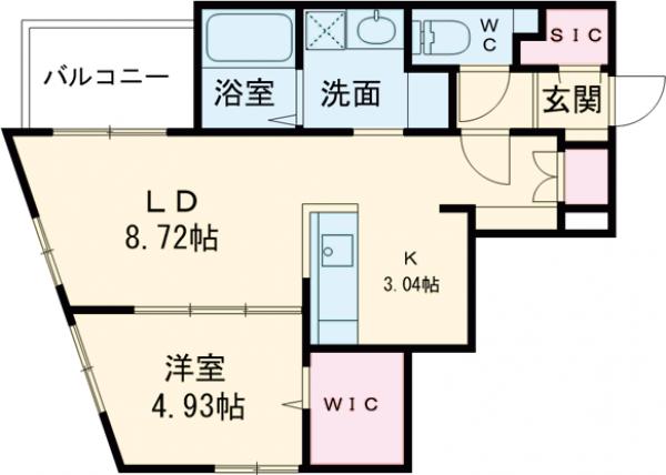 quador Contigo平和の間取り