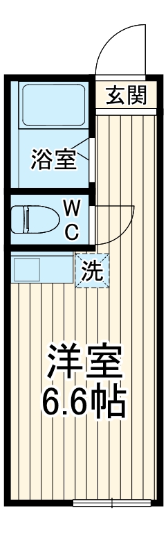 ユナイト上星川コントルノの間取り