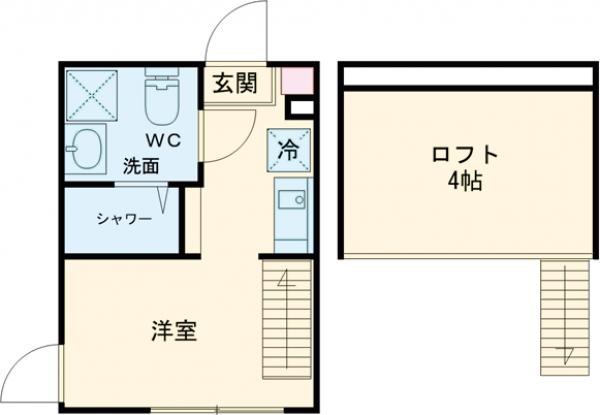 ハーモニーテラス白鷺Ⅱの間取り