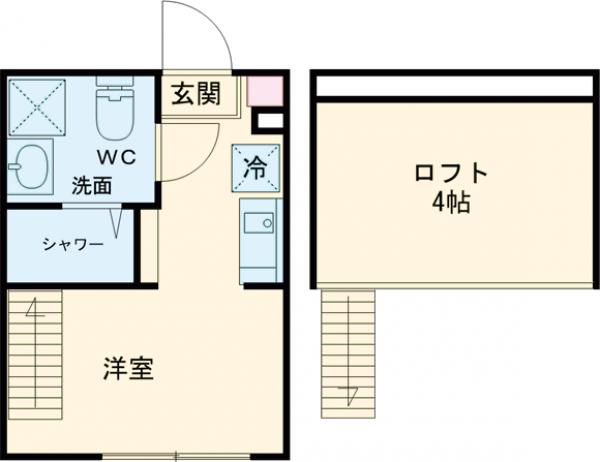 ハーモニーテラス白鷺Ⅱの間取り