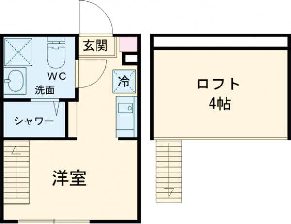 ハーモニーテラス白鷺Ⅱの間取り