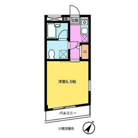 東川口の完工年月(2006年3月)築の賃貸マンションの間取り